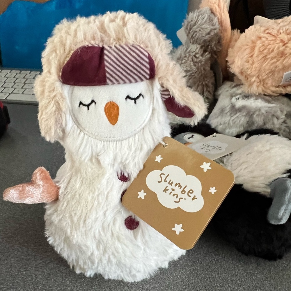 Slumberkins christmas 2022 snowman mini